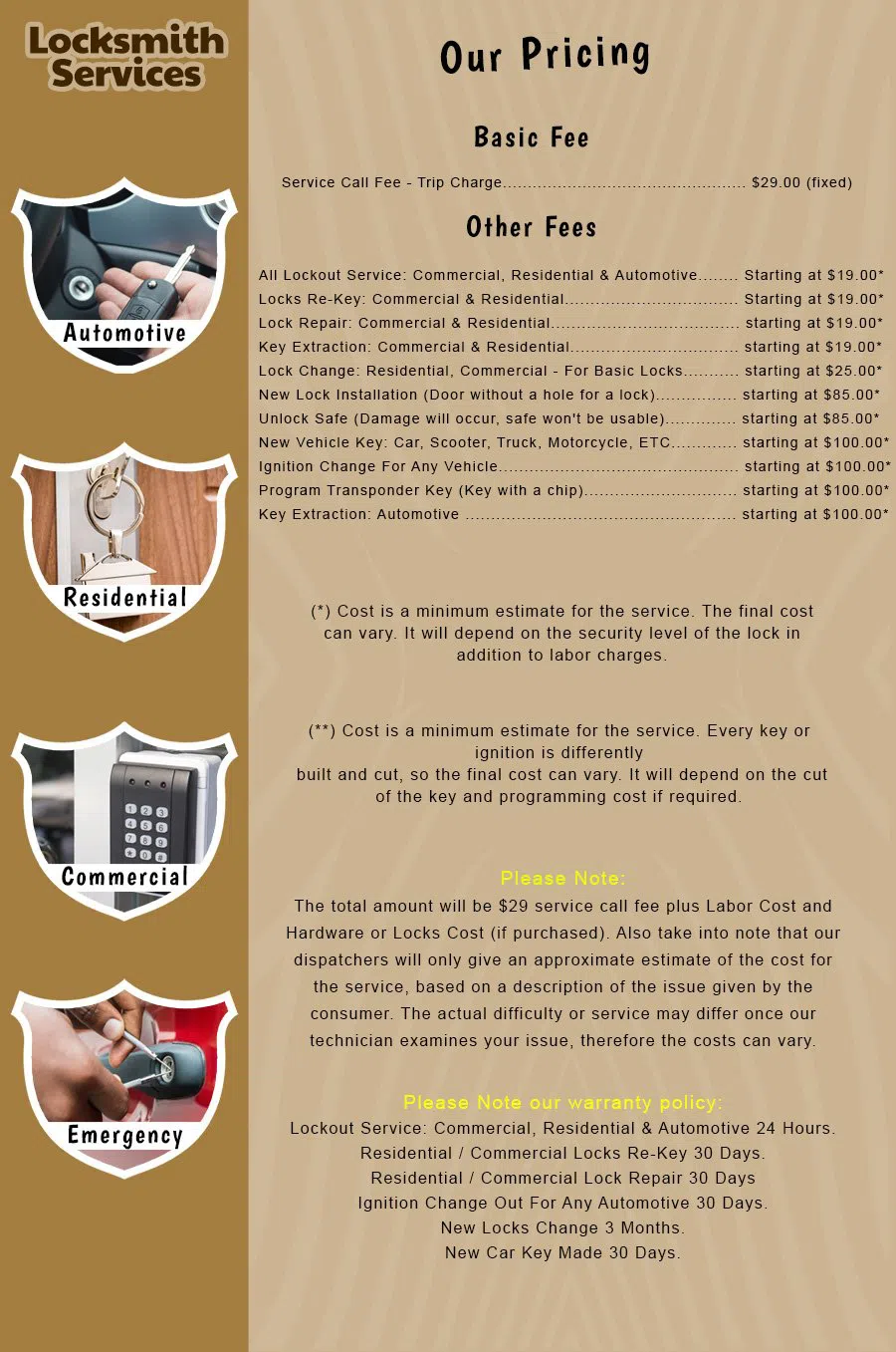 North Fort Myers FL Lock Key Store North Fort Myers, FL 239-301-3195